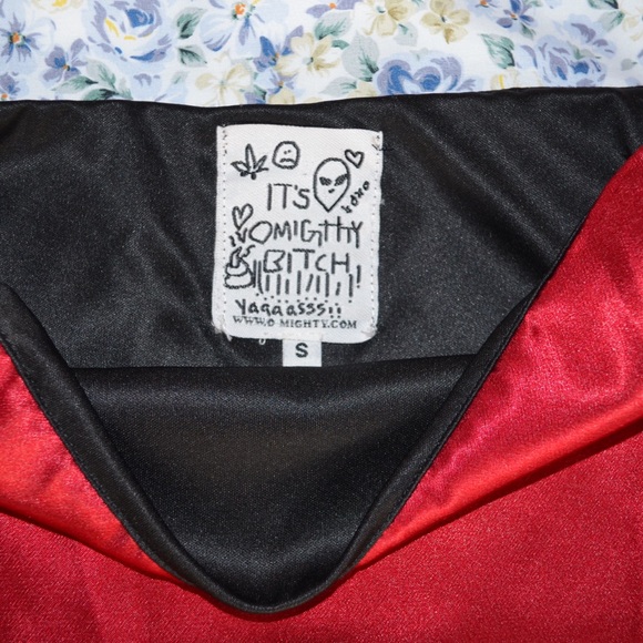 OMIGHTY Silk Kitten Skirt - Picture 7 of 8